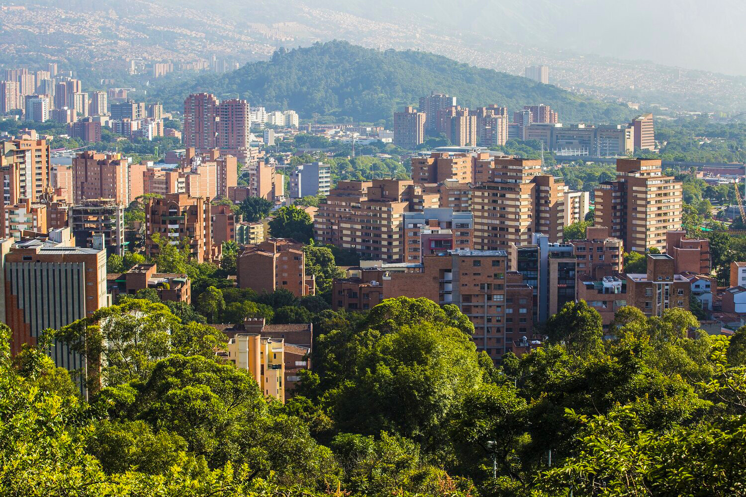 Bogotá Colombia skyline for foreign nationals seeking immigration legal support